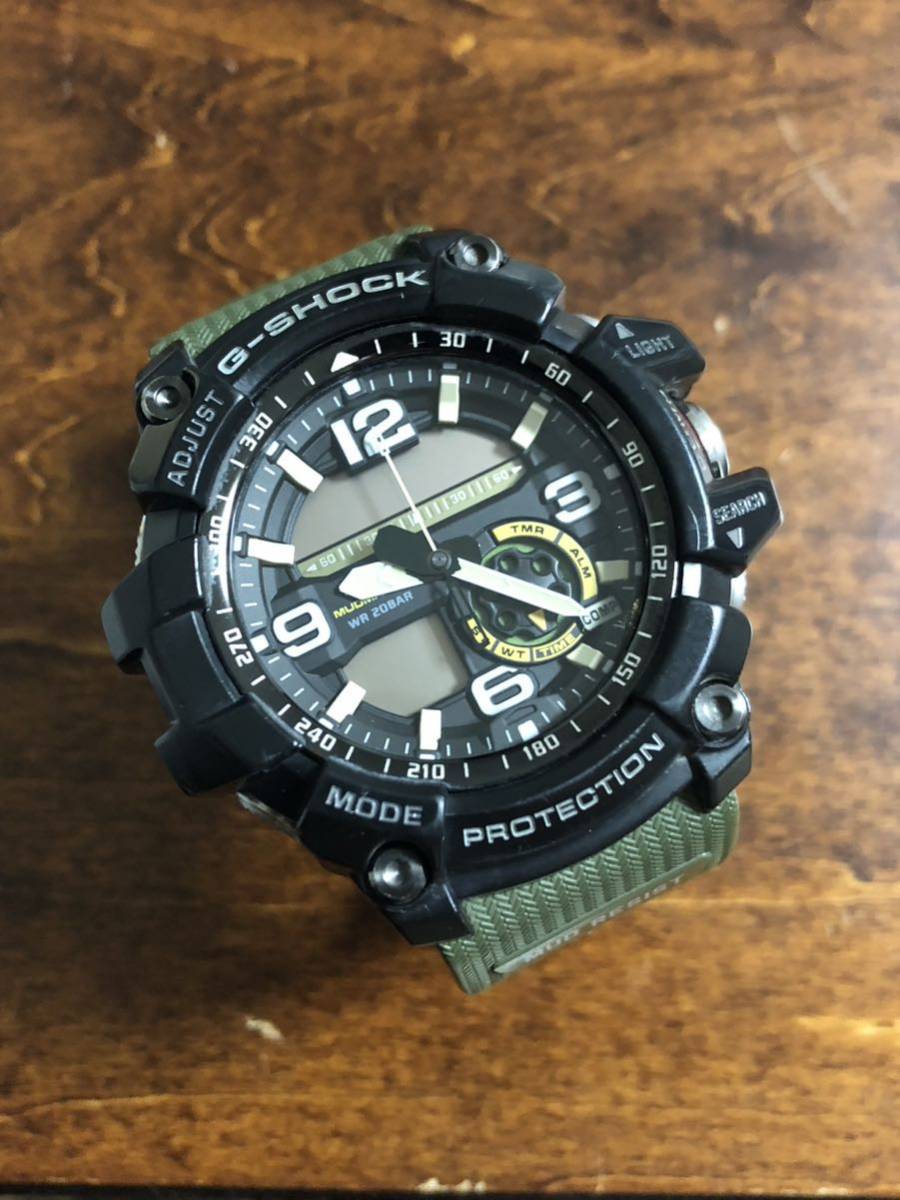 G-SHOCK デジタル腕時計 gg1000 ジャンク カシオ G-SHOCK マッドマスター デジタル腕時計 動作未確認 ジャンク