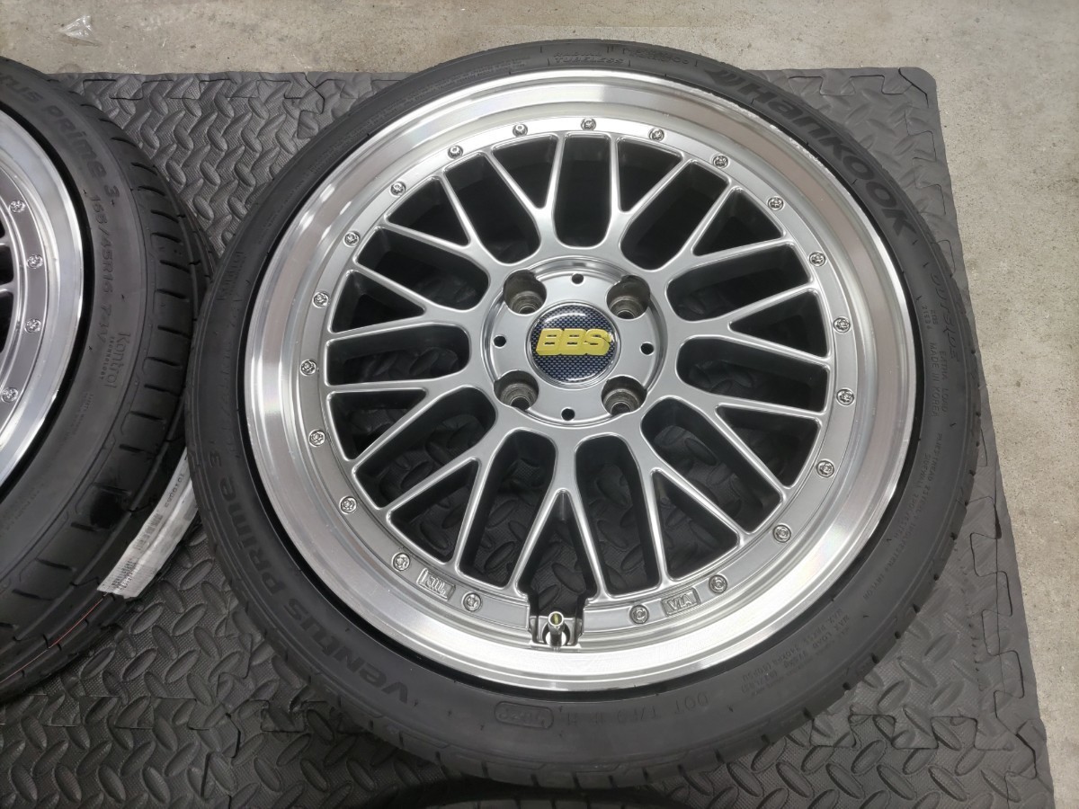 新品タイヤ LEGZAS レグザス M110 16インチ 6J +45 4H-100 Hankook 165 