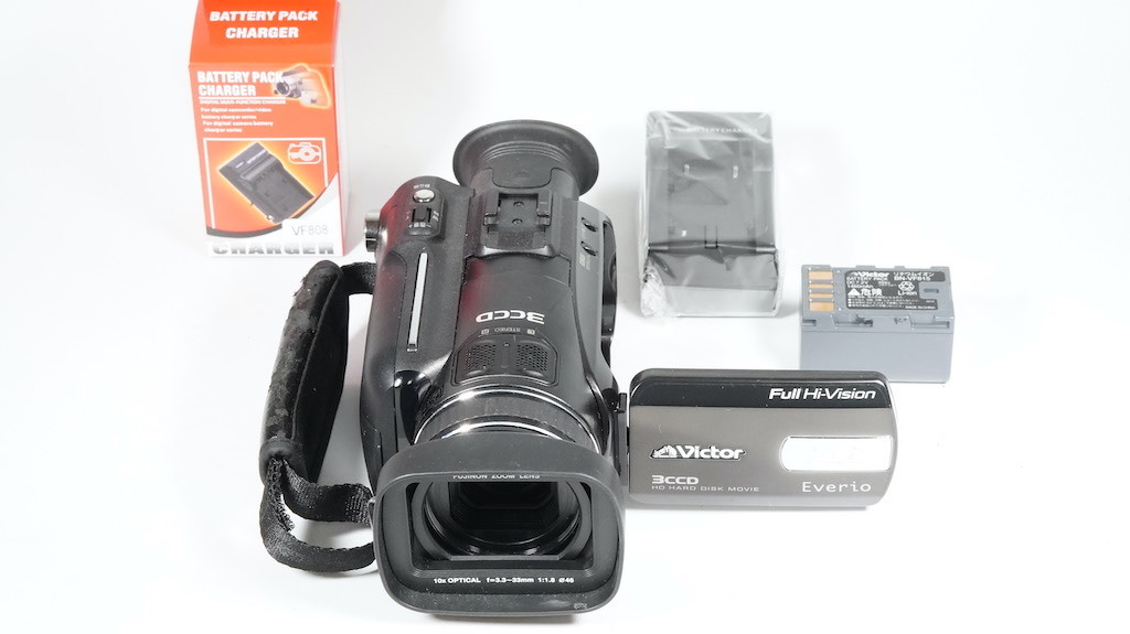 JVC Victor Everio GZ-HD7-B ブラック 動作OK 1週間保証 /9037