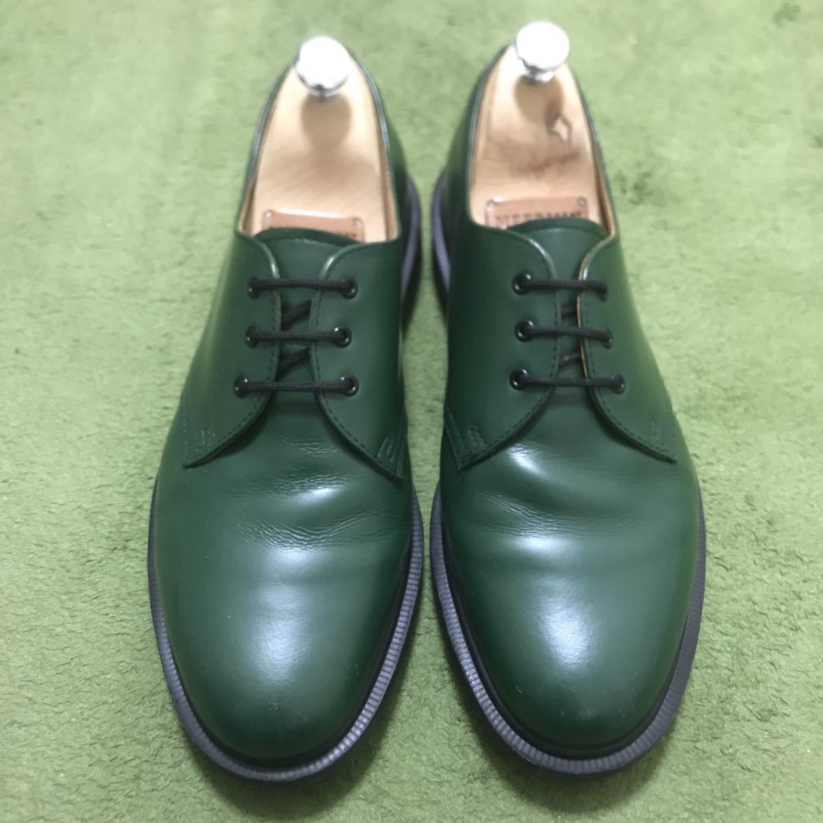極美品Dr.Martens 3ホール1461革靴29.0UK10深緑 【公式通販】