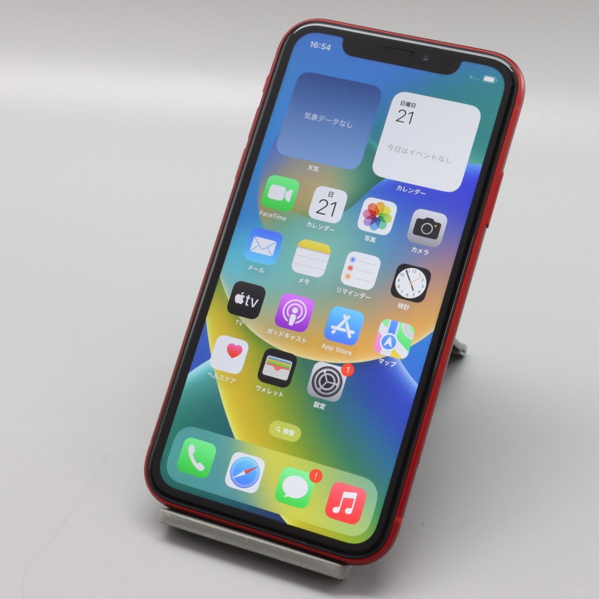 Apple iPhoneXR 64GB (PRODUCT)RED A2106 MT062J/A バッテリ87% □SIM