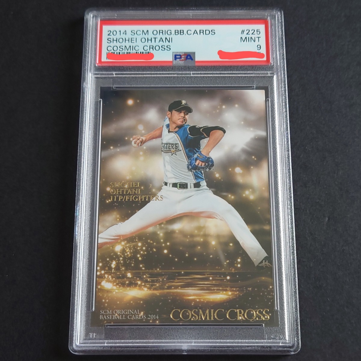 PSA MINT 9【2014BBM SCMオリジナル】大谷翔平(日本ハム)　COSMIC CROSSカード