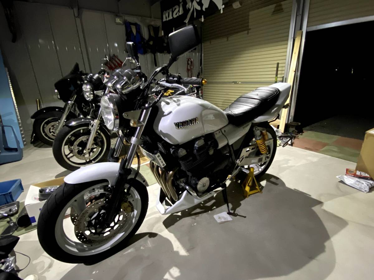 値下げ】美品 YAMAHA XJR400R XJR400 4HM ホワイト 希少 ヤマハ