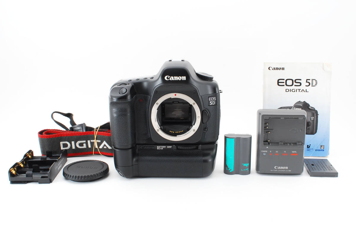 Canon 5D EOS バッテリーグリップ | ボディ BG-E4 Mark + キャノン II
