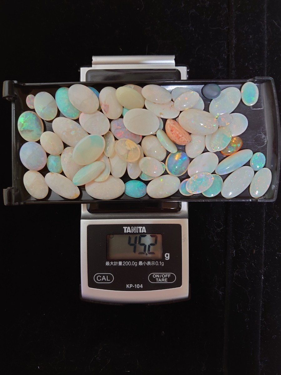 オパール　天然石　ルース　色石　裸石　まとめ　45.2g