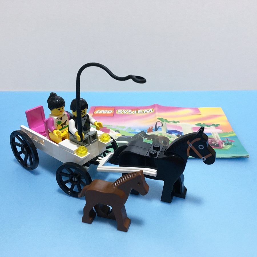 bce]/ レゴ（LEGO）/『6404 レゴ ポニーライド / 馬2頭、ミニフィグ2 