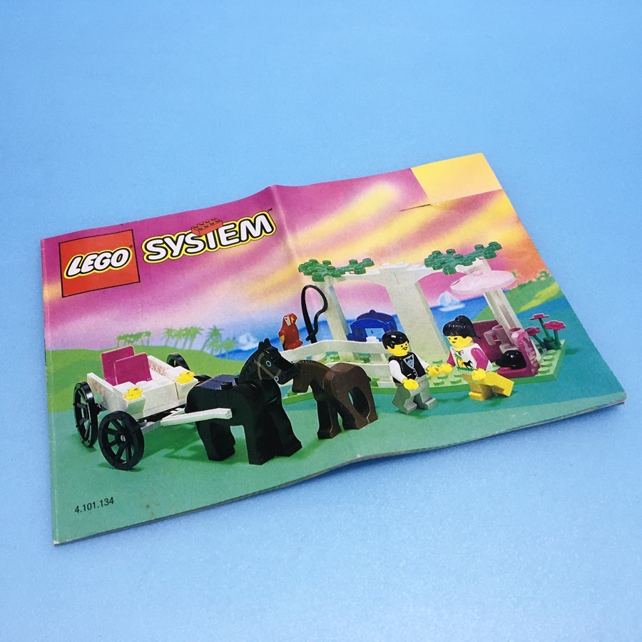 bce]/ レゴ（LEGO）/『6404 レゴ ポニーライド / 馬2頭、ミニフィグ2 