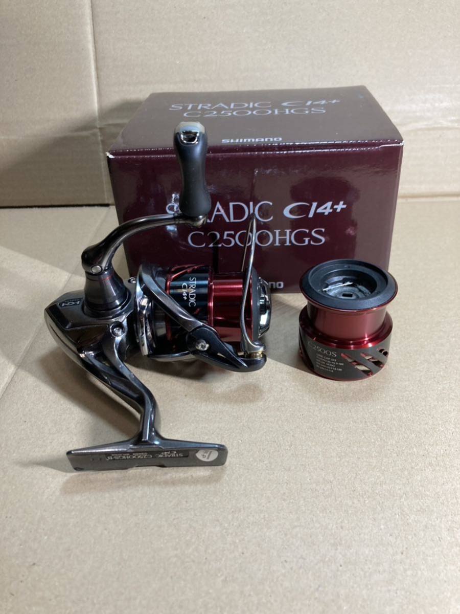 シマノ ストラディックci4+ C2500HGS 替えスプール付 0 ストラディック