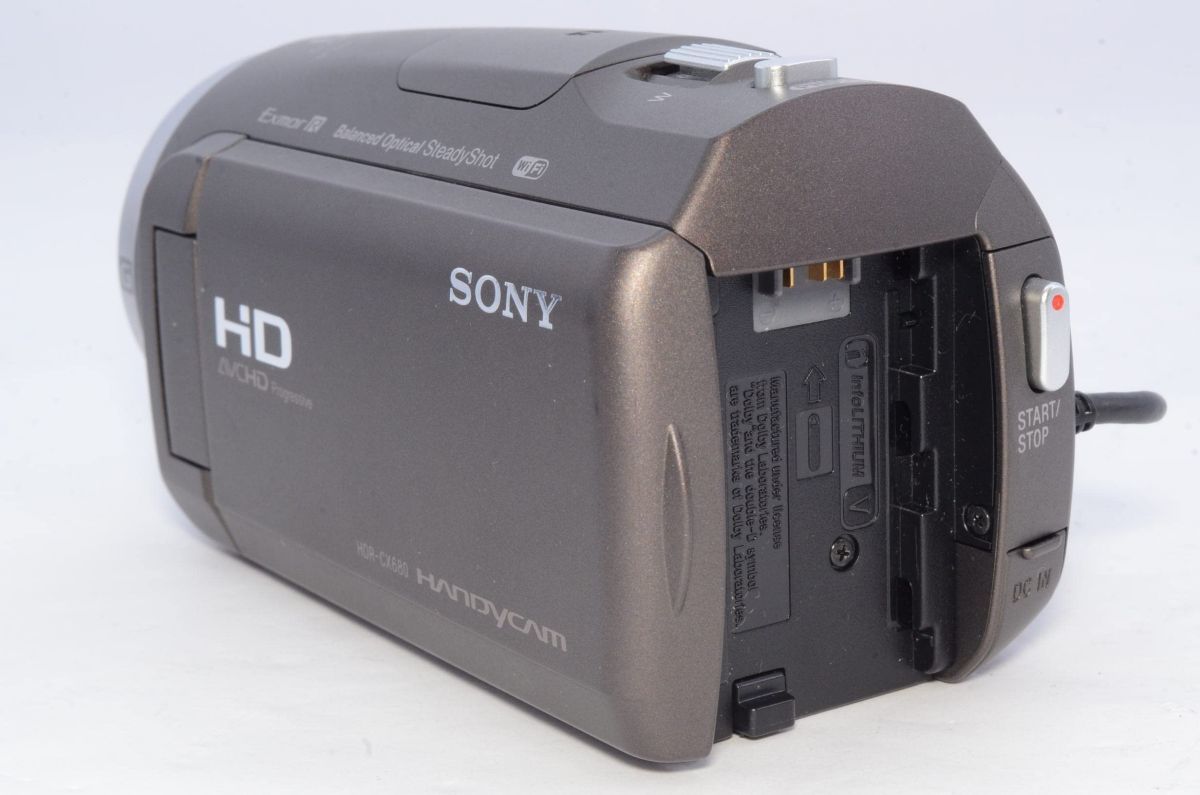 Sony ソニー ビデオカメラ Handycam ブロンズブラウンHDR-CX680 TI