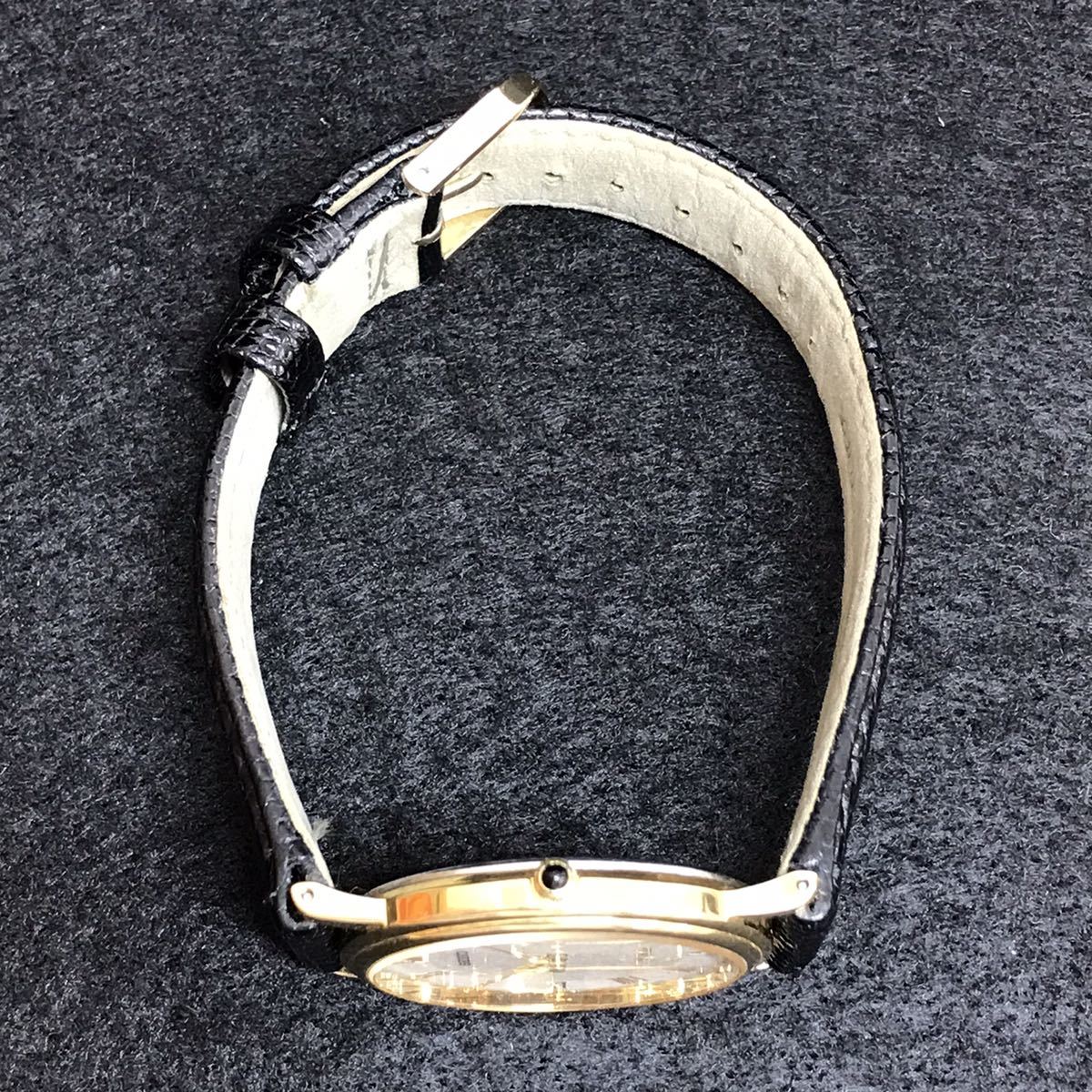 ☆51595 セイコー SEIKO Dolce ドルチェ 8N41-7030 ローマン SS 革