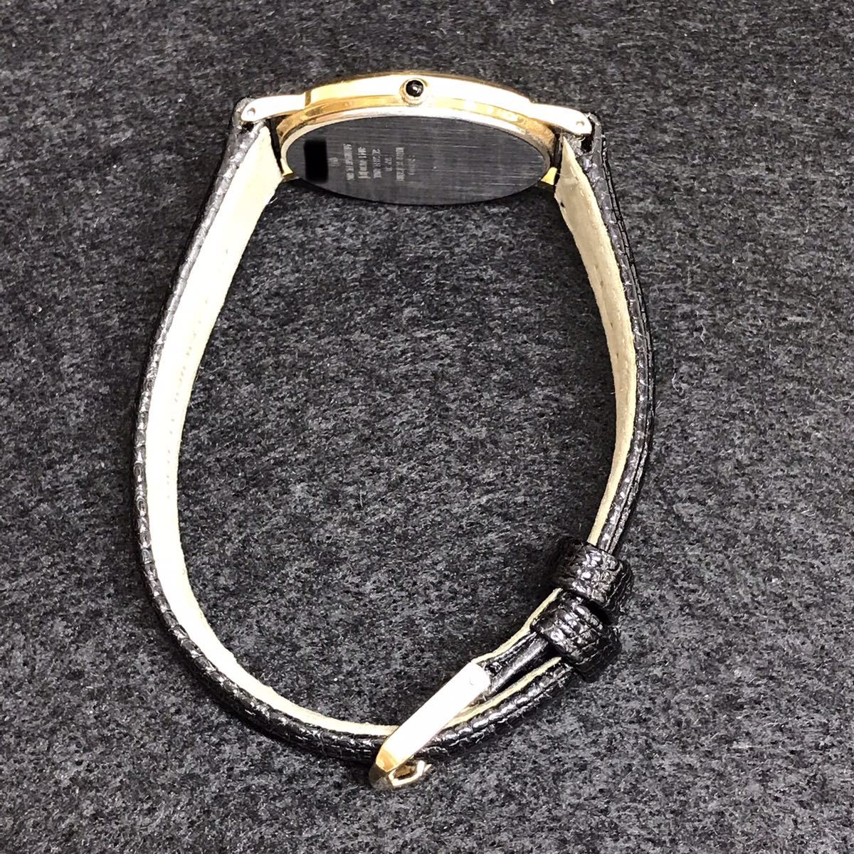 ☆51595 セイコー SEIKO Dolce ドルチェ 8N41-7030 ローマン SS 革