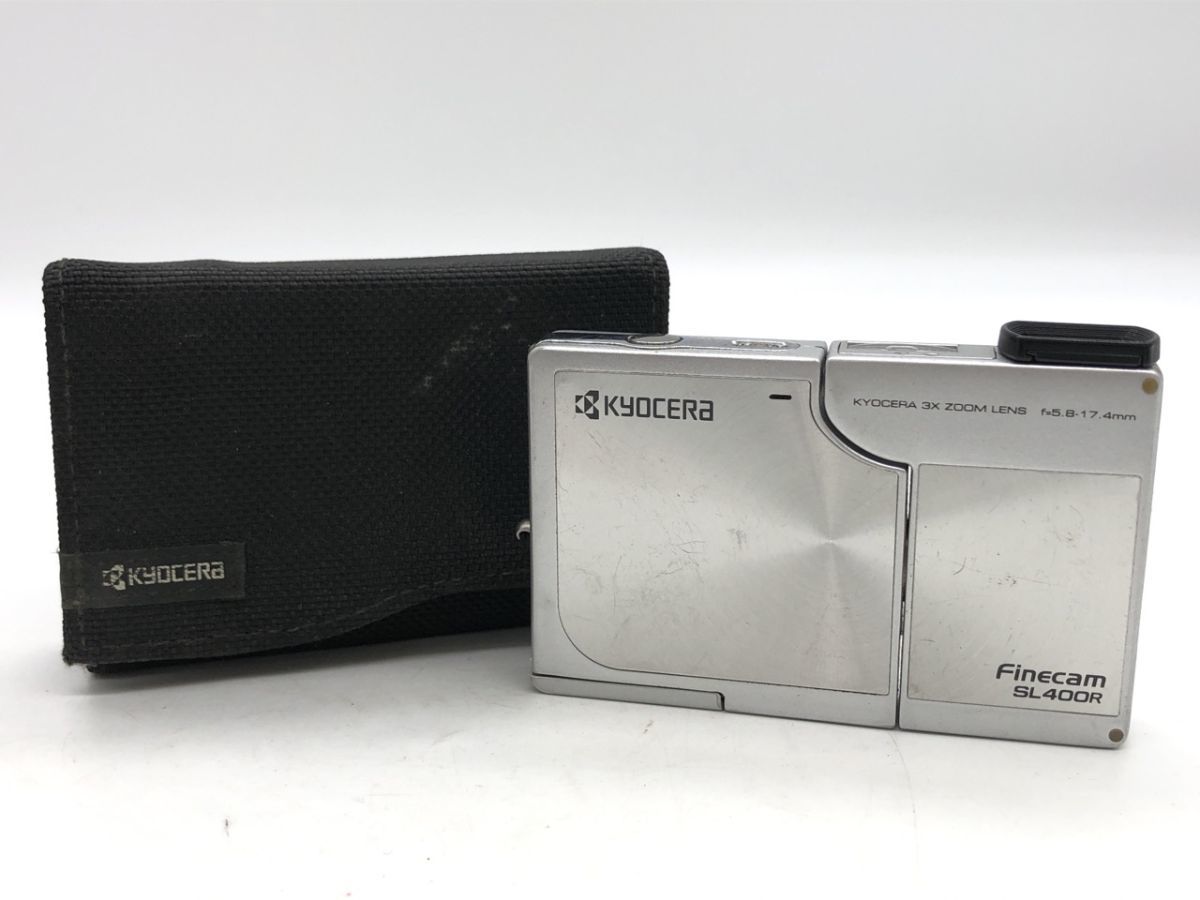 0502-041S⑨20330 コンパクトデジタルカメラ KYOCERA 京セラ SL400R