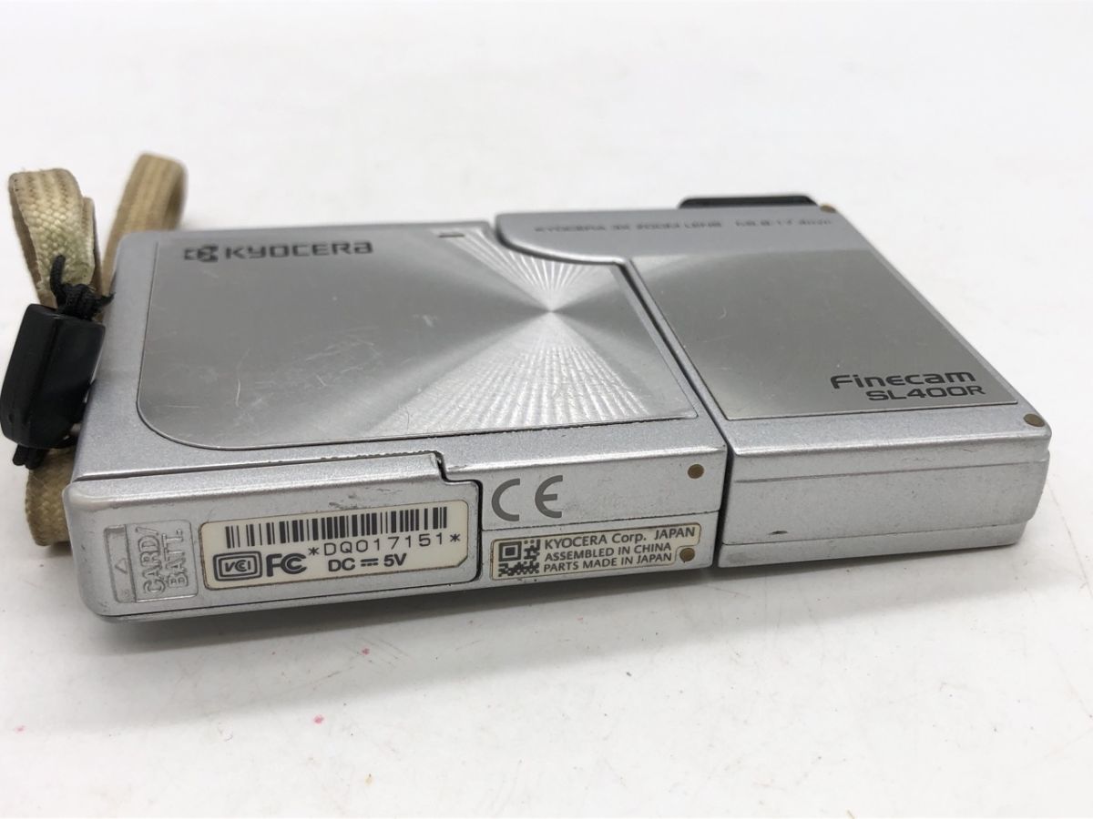 0502-041S⑨20330 コンパクトデジタルカメラ KYOCERA 京セラ SL400R