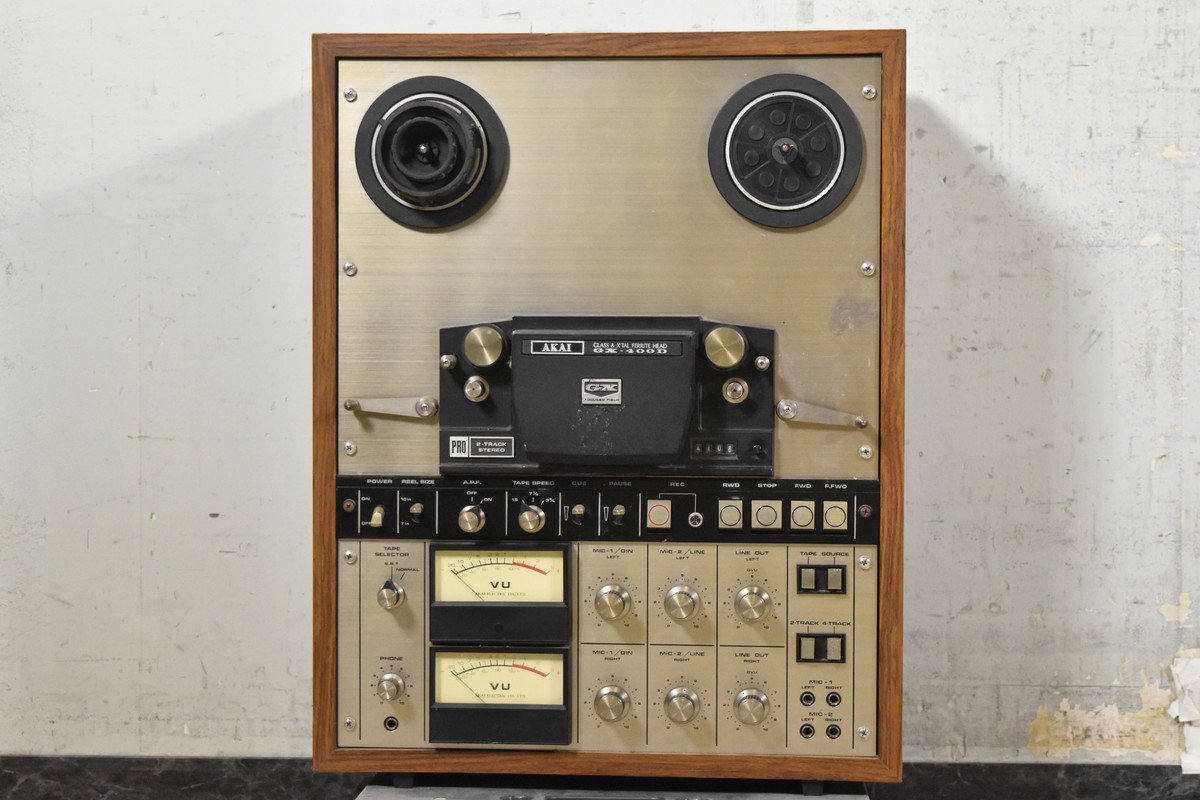 現状渡し品☆AKAI アカイ オープンリールデッキ GX-400D PRO AKAI