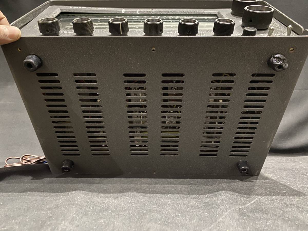 【動作品】TRIO トリオ 9R-59 真空管式 通信型受信機 美品】トリオ 通信型受信機 TRIO 9R-59D アマチュア無線 受信機