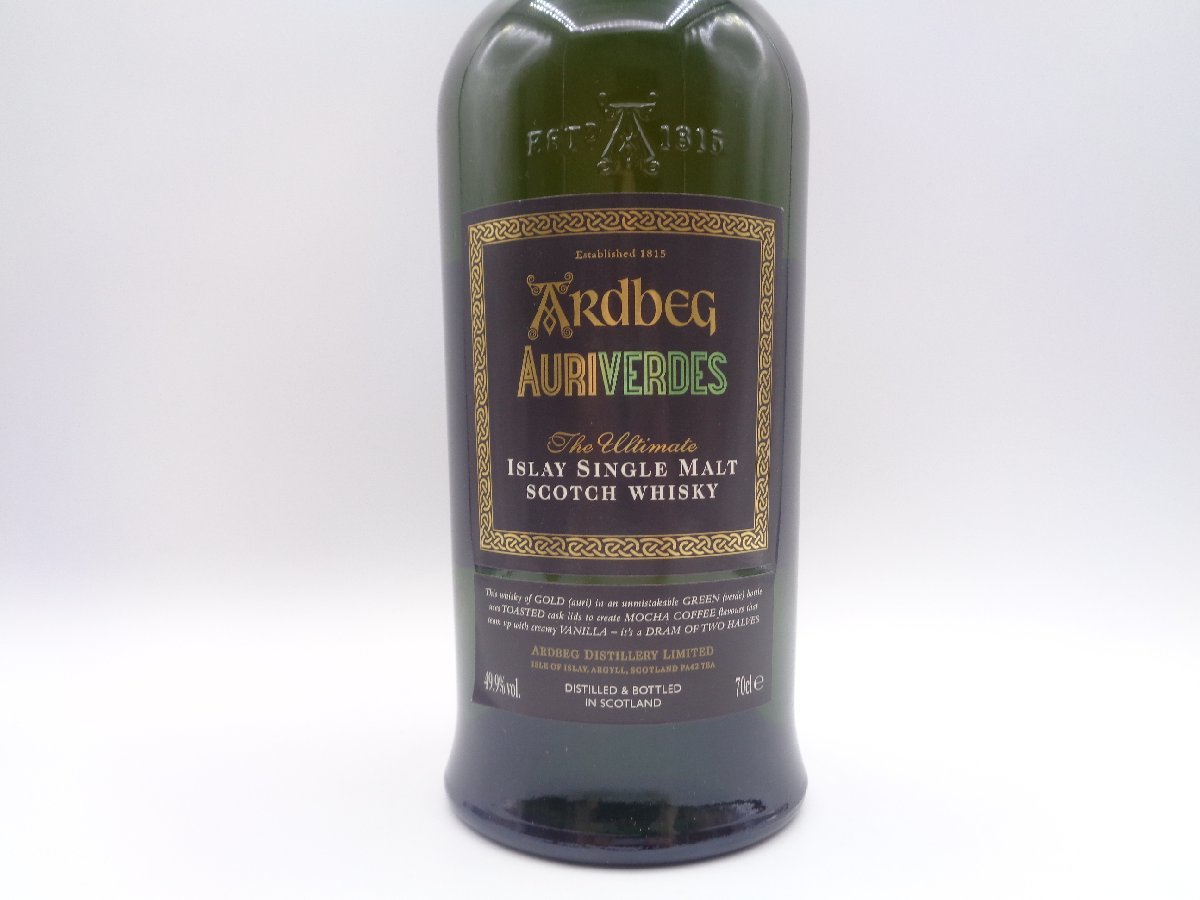 ARDBEG AURIVERDES アードベッグ オーリヴェルデ アイラ シングル 