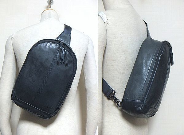 PORTER(ポーター).ホース レザー ボディ バッグ(FRANK/フランク/35 