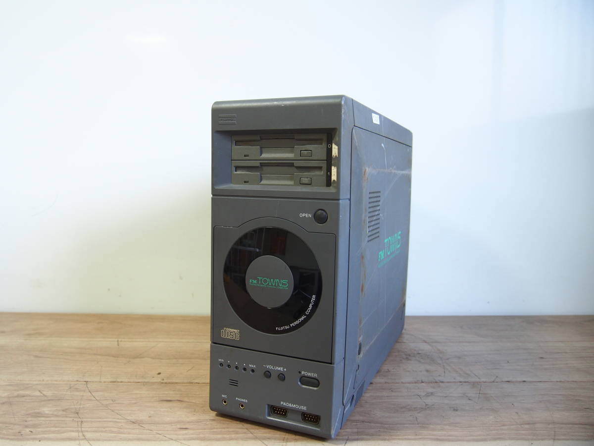 ☆1T0523-14 FUJITSU 富士通 FMTOWNS-2 FM TOWNS モデル2 本体 FUJITSU 
