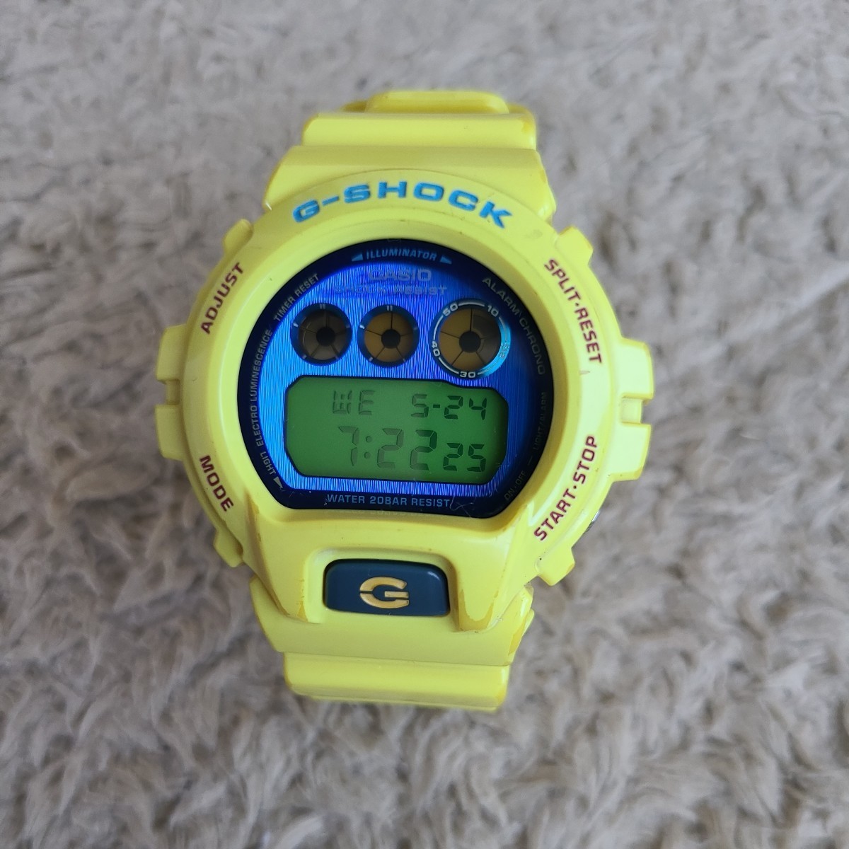 CASIO G-SHOCK DW-6900PL イエロー G-SHOCK イエロー CASIO sale for 時計