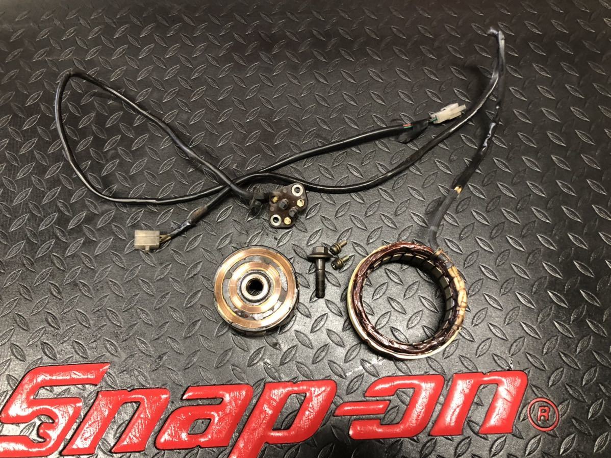 希少 XJ400 XJ550 ダイナモ ジェネレーター フライホイール ステーター 