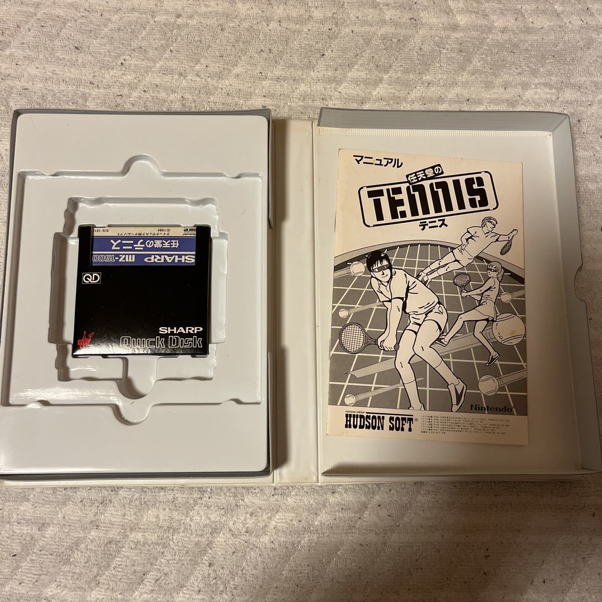 1984年 シャープ mz-1500 ハドソン ゲームソフト ジャンク狂  