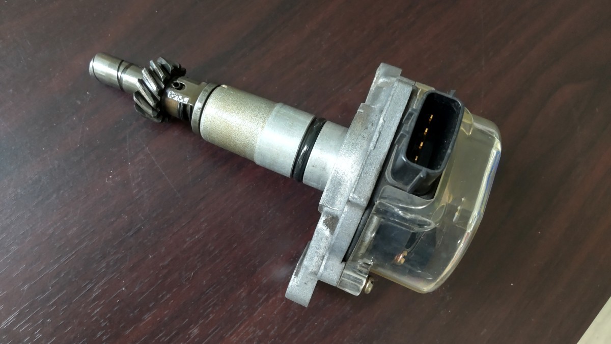 クランク角センサー SR20DET GKテッククリアカバー付 シルビア 180SX