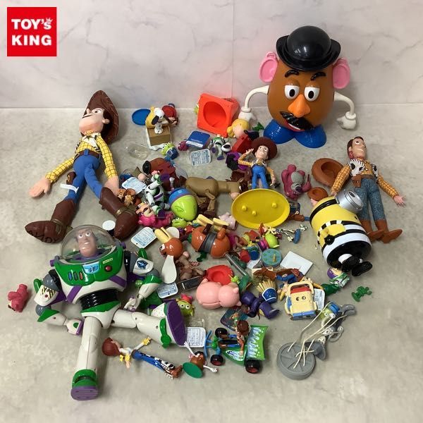 1円〜 訳あり ジャンク トイ・ストーリー フィギュア等 ウッディ Mr.ポテトヘッド バズ・ライトイヤー 他