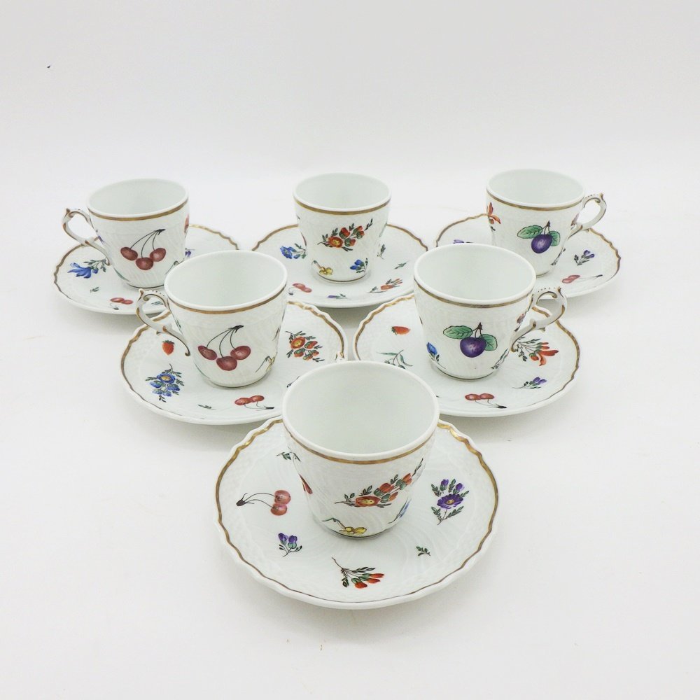 人気，送料無料 1円 Richard Ginori リチャードジノリ ベッキオフルーツ カップ&ソーサー６点 食器 180-1951098 O商品(リチャードジノリ)｜売買されたオークション情報、yahooの商品情報をアーカイブ公開 - オーク リチャードジノリ