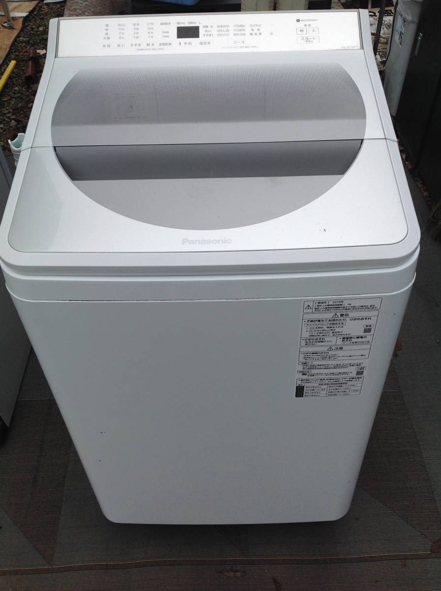 Panasonic 洗濯機 10kg NA-FA100H7-W 2019年製 全自動洗濯機 Panasonic NA-