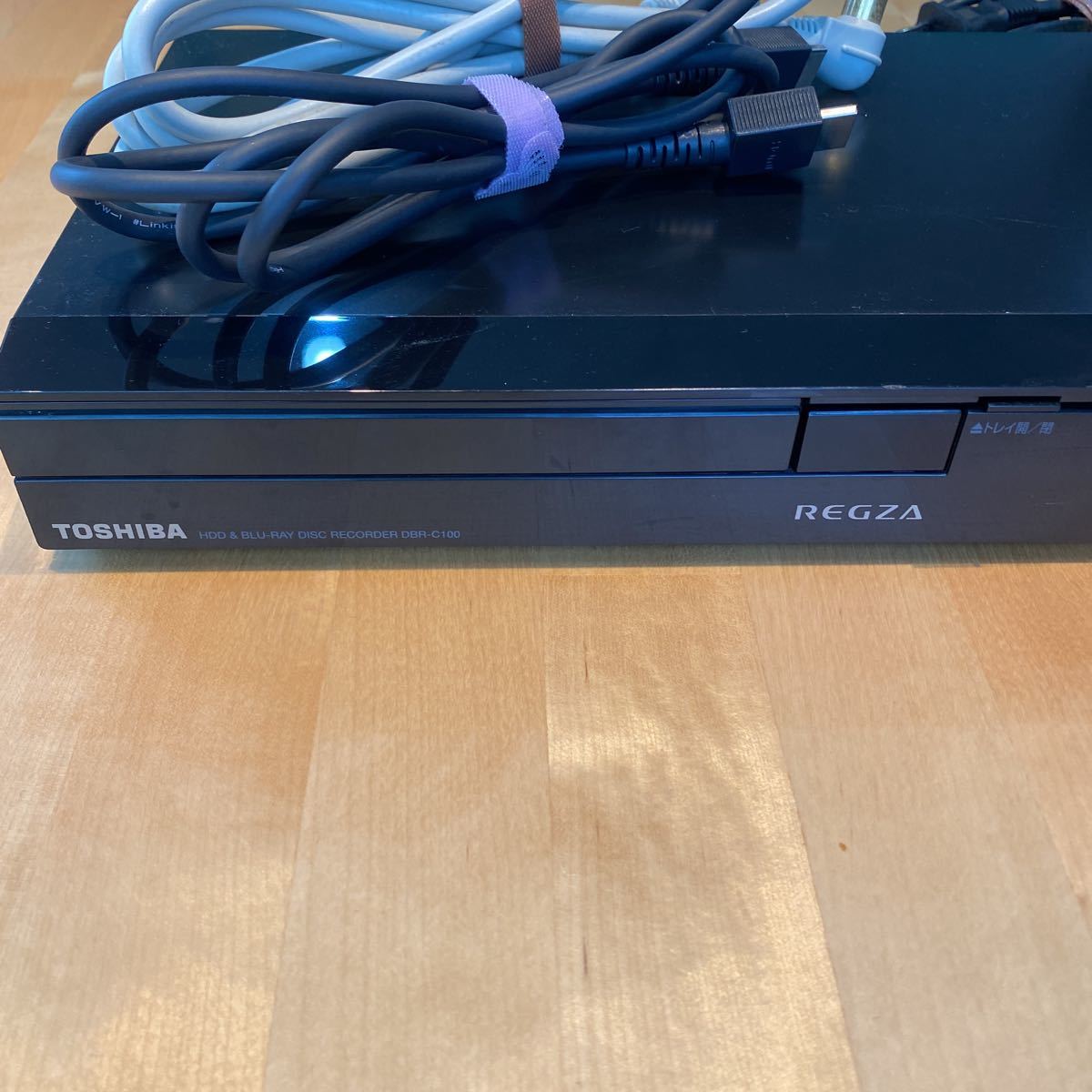 【動作品】2011年製　TOSHIBA　REGZA　DBR-C100 ブルーレイレコーダー REGZAブルーレイ DBR-C100の製品画像 - 価格.com