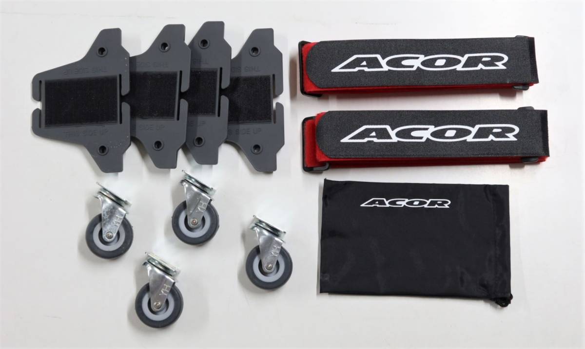 ACOR マルチキャスター バイクポーターアクセサリー （Qbicle エコトローリー 同一品)