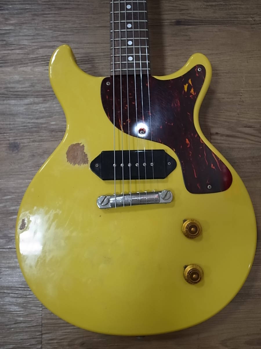 最終値下orville レスポールジュニア TVイエロー　　　ギター本体のみ特価 最終値下orville レスポールジュニア TVイエロー ギター本体のみ特価