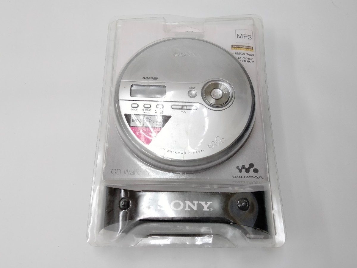 【新品未使用】ソニー CDウォークマン D-NE241 本体 プレーヤー レア 希少 tu41202