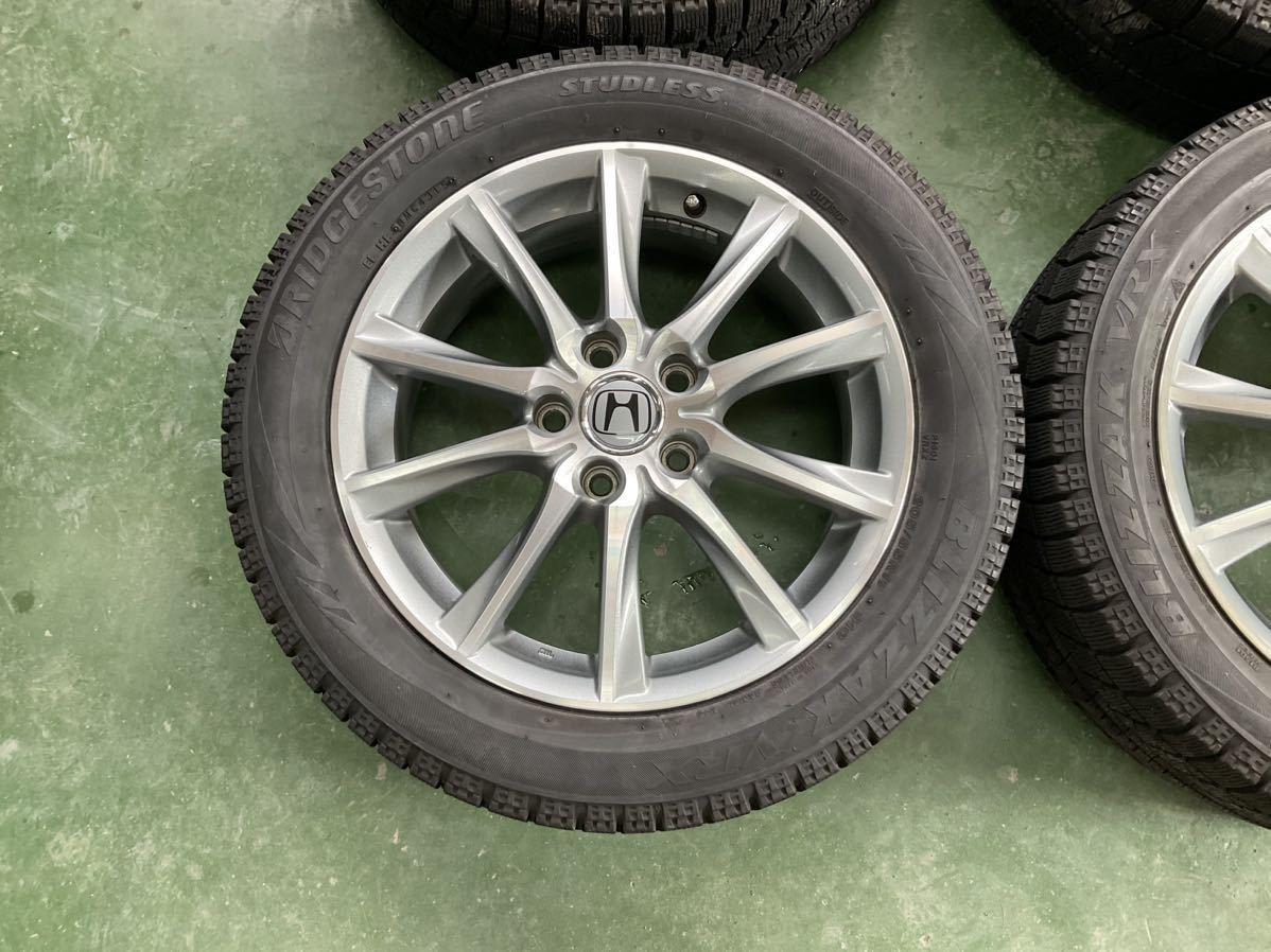 ホンダ純正 ストリーム RN6 RST 205/55R17 17インチ スタッドレス 