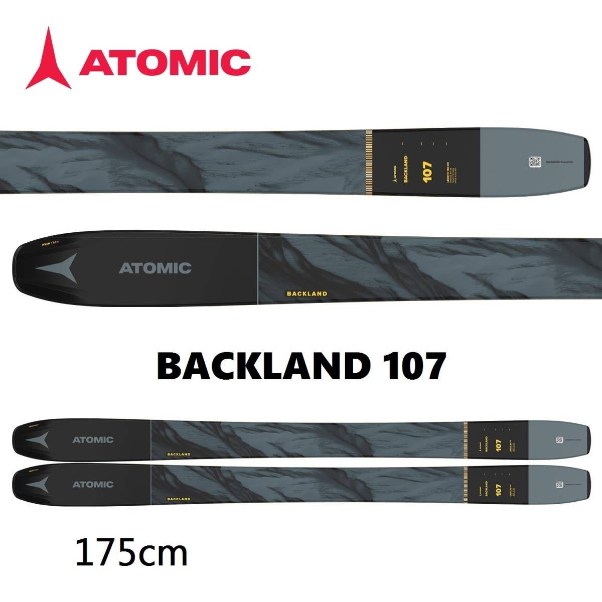 22/23 ATOMIC BACKLAND 107 175cm 【auction by polvere_di_neve