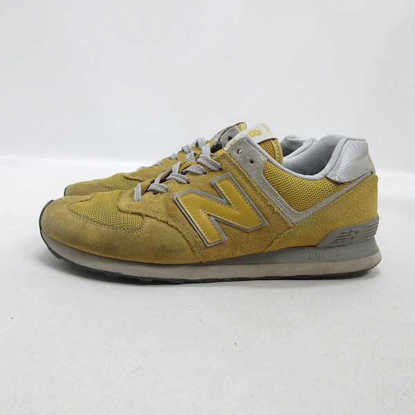 【最新作，2026】 s 26.5cm ニューバランス574/NEW BALANCE スエード ローカットスニーカー 黄/MENS/47(26.5cm)｜売買されたオークション情報、yahooの商品情報をアーカイブ公開 - オークファン 26.5cm