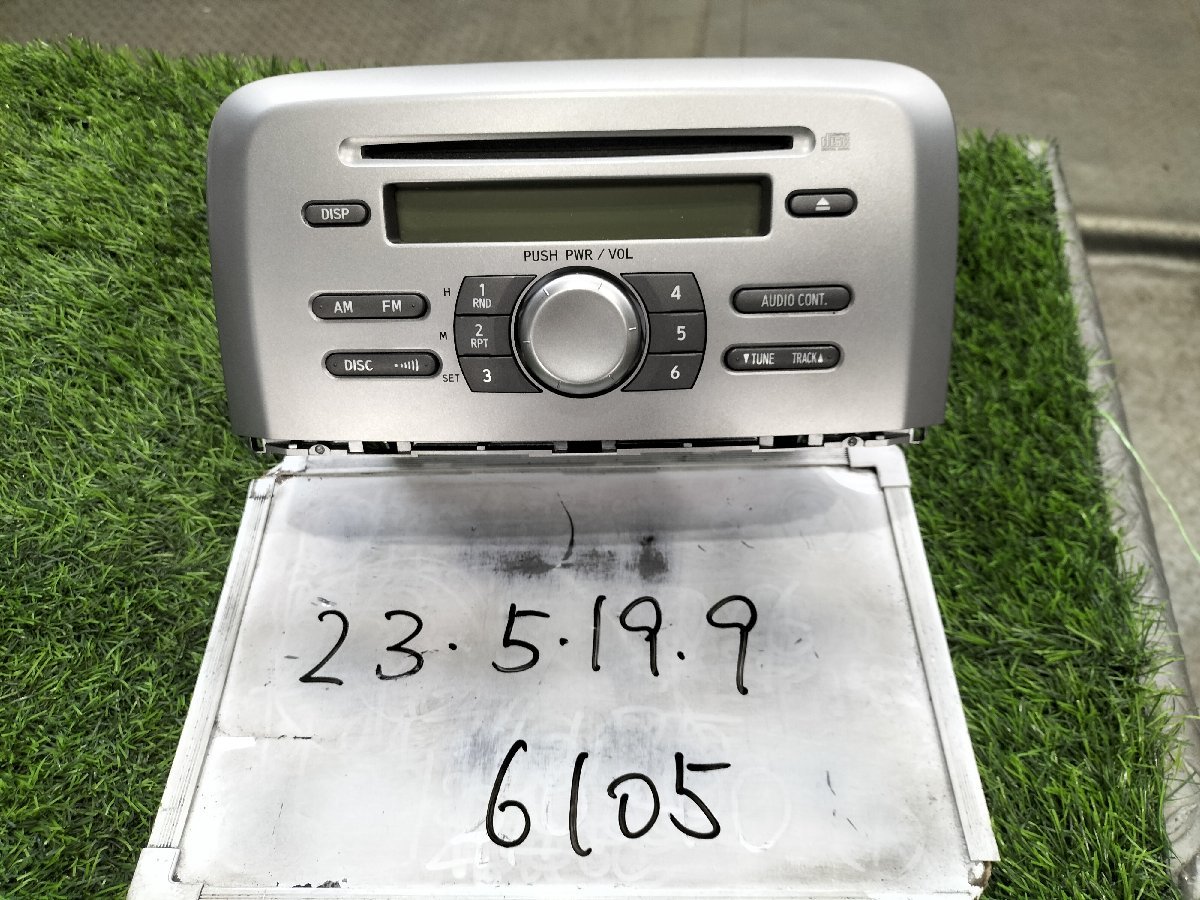 ★キレイ目!! L375S ダイハツ　タント カスタム RS　平成20年　純正　オーディオ　CDプレーヤー　86180-B2460★