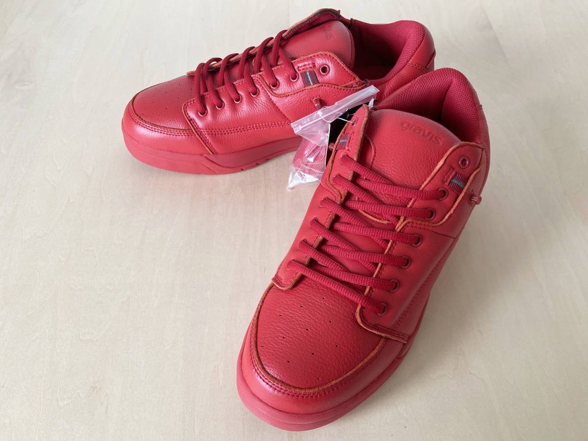 新品 【特価4990円】29cm 赤 グラビス ターマック gravis TARMAC DLX RED US11/29cm 01000 スニーカー
