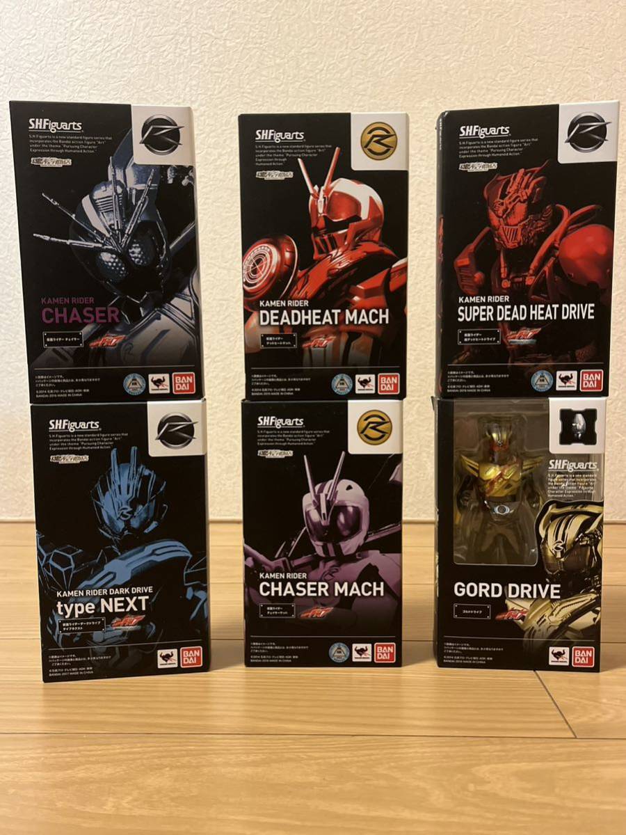 1円スタート！）S.H.Figuarts 仮面ライダードライブ 全18体セット  