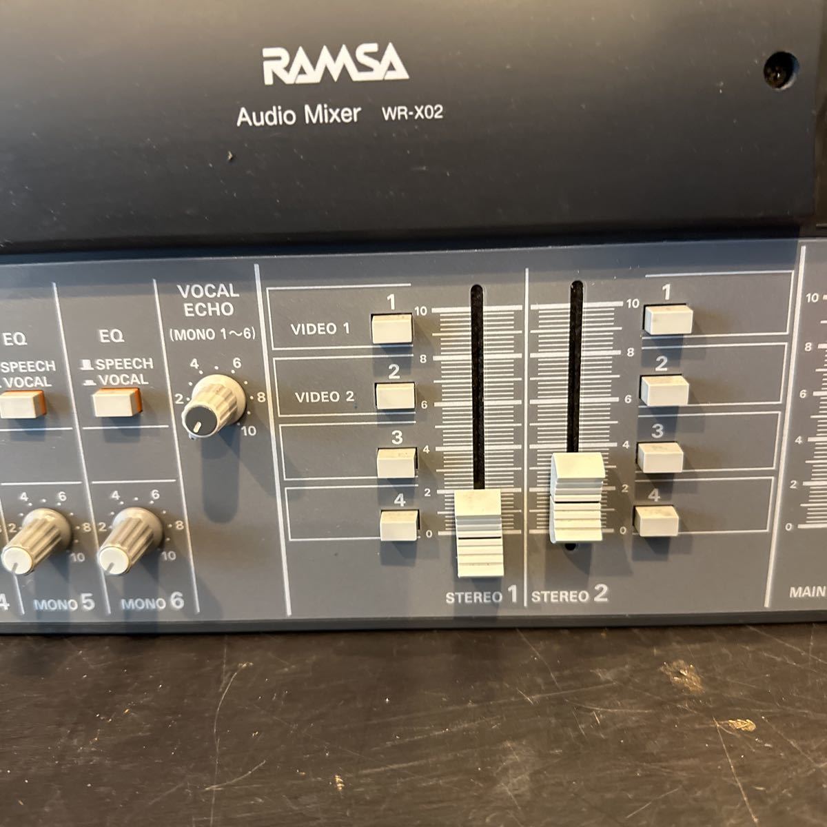 RAMSAラムザ WR-X02 オーディオミキサー プロ業務用 オーディオ RAMSAラムザ WR-X02 オーディオミキサー プロ業務用 オーディオ