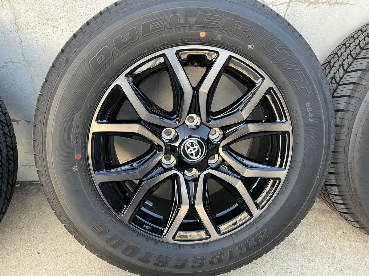 2023年 新車外し GUN125 GRスポーツ ハイラックス 純正 ホイール 18  