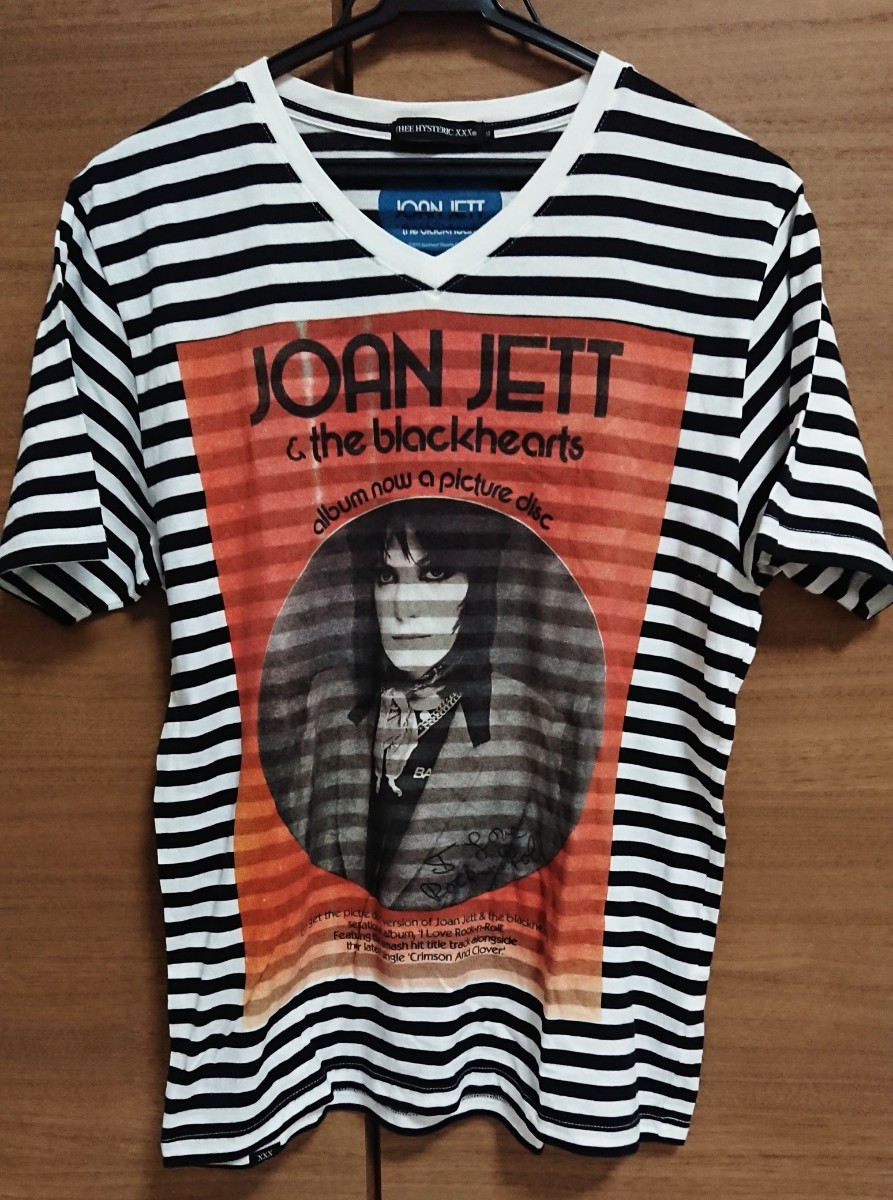 ヒステリックグラマー THEE HYSTERIC XXX 野口強 Tシャツ M 美品 ジョーンジェット JOAN JETT & THE BLACK HEARTS ヴィンテージ
