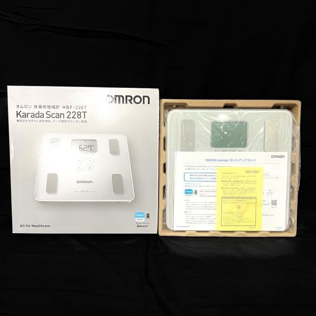 オムロン KaradaScan HBF-228T 体重計 体組成計 Bluetooth 【公式通販】