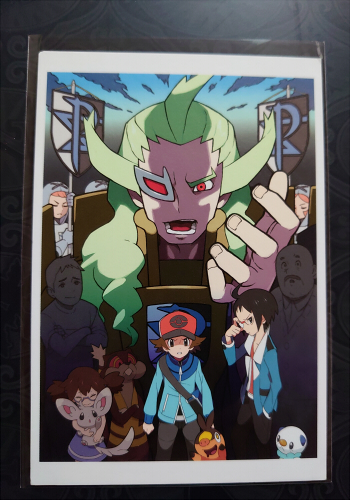 ポケモンセンター ポストカード Game Artworks by GAME FREAK ゲーチス