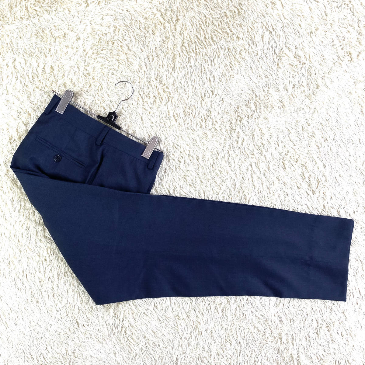 極美品XL.LL!BROOKS BROTHERS Tollegno1900セットアップスーツ42R44W 