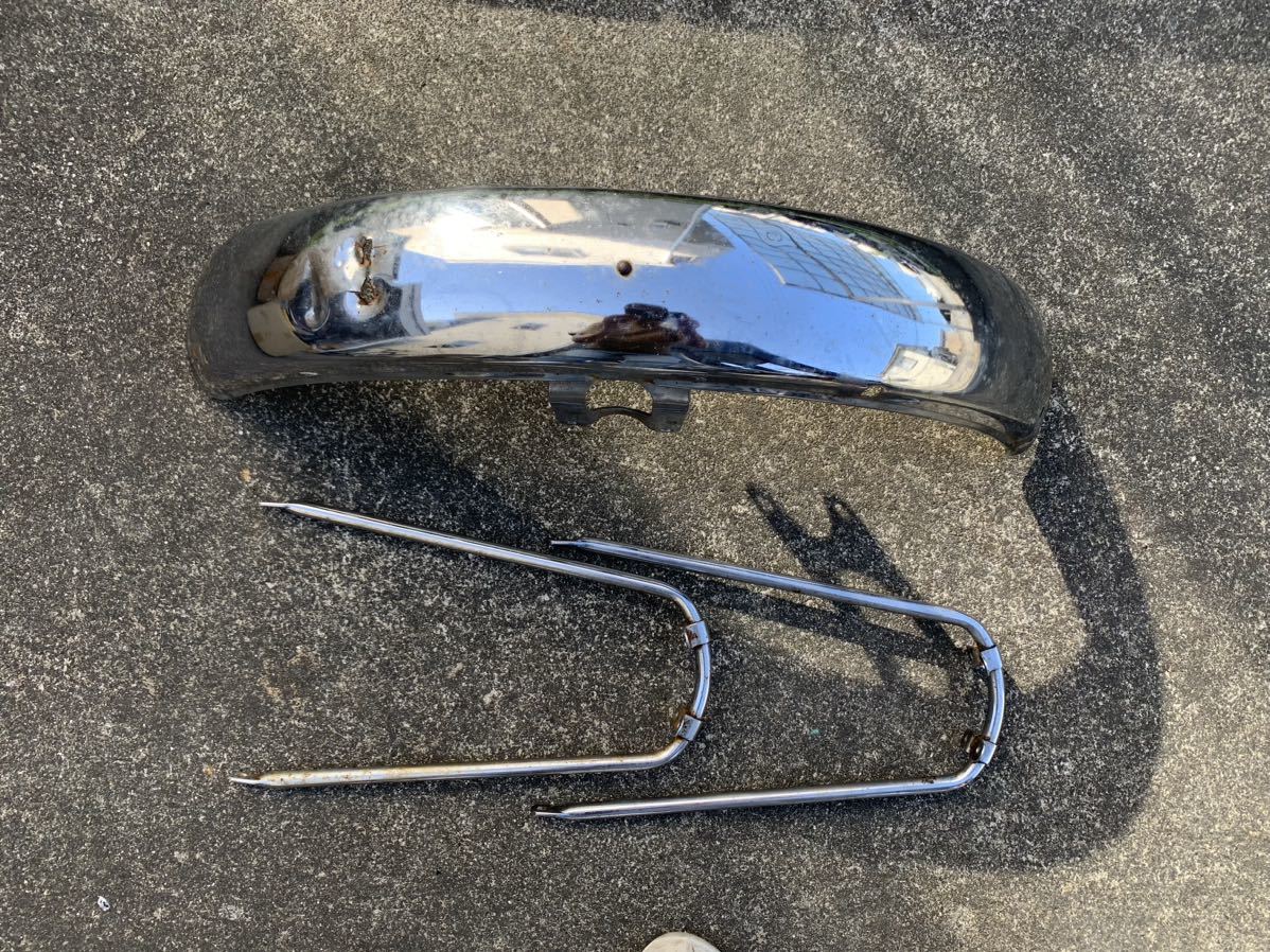スズキ GT380 gt550 サンパチ フロントフェンダー 純正 当時物