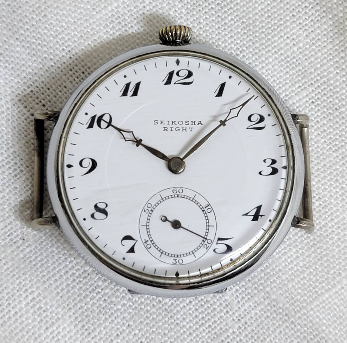ジャンク品 精工舎 懐中時計 SEIKOSHA RIGHT 腕時計タイプ セイコー 