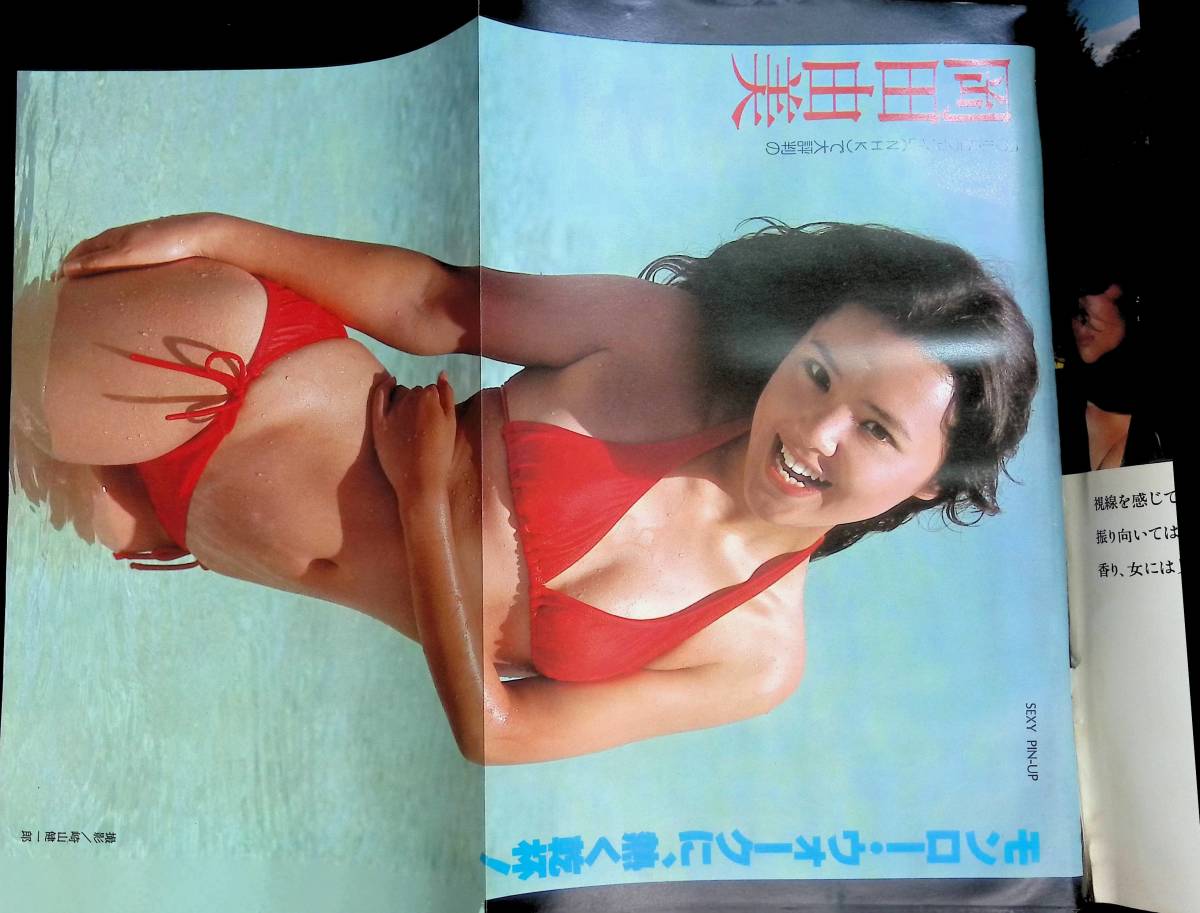 週刊 プレイボーイ 1981年2月17日号 昭和56年 表紙モデル/森田理恵