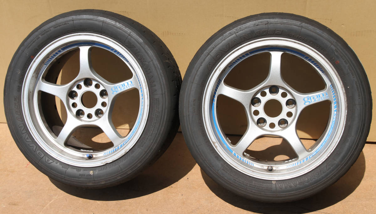 16インチ RAYS gramlights 57C 2本セット PCD114.3 5孔 16×8JJ 30