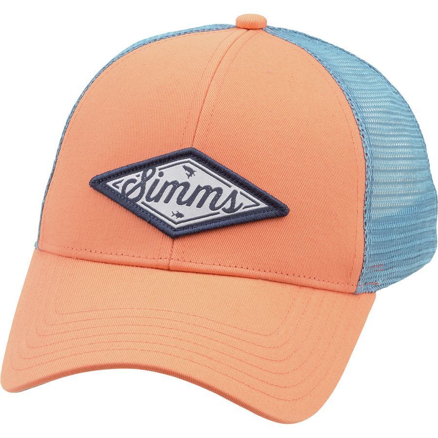 Simms cap simms ロゴ おしゃれ シムス 刺繍 ロゴ メッシュバック